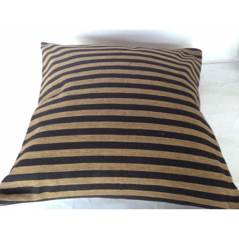 Stripes Brown and Black Pillows Body Pillows