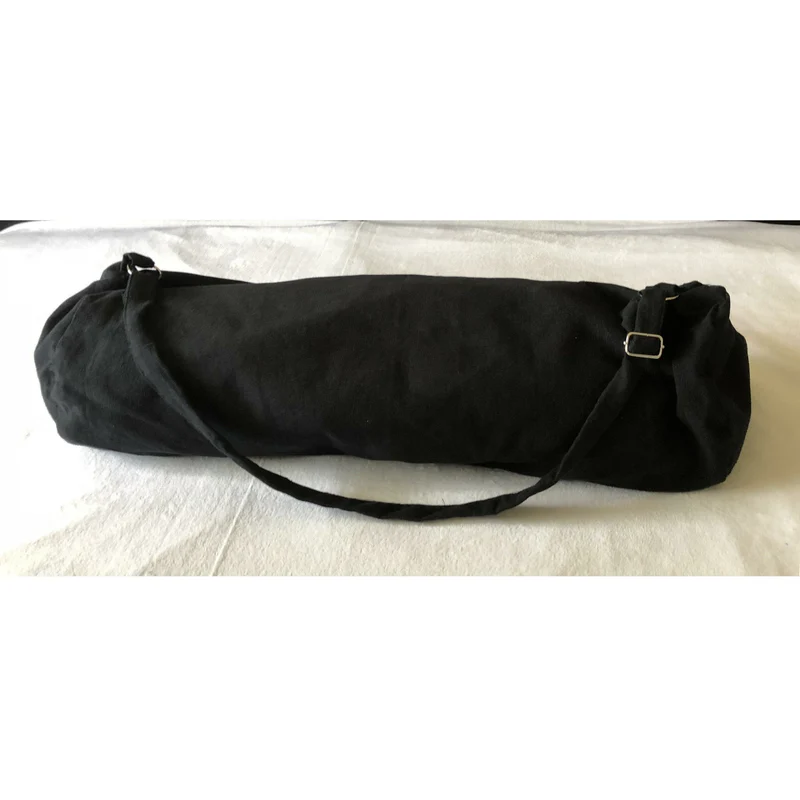 Yoga Mat Black Bag, Cotton Yoga Bag, Zipper Cotton Yoga bags