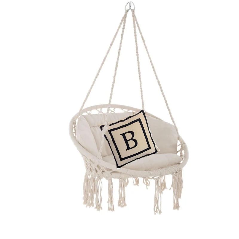 Cream Black Letter Pillow Cover