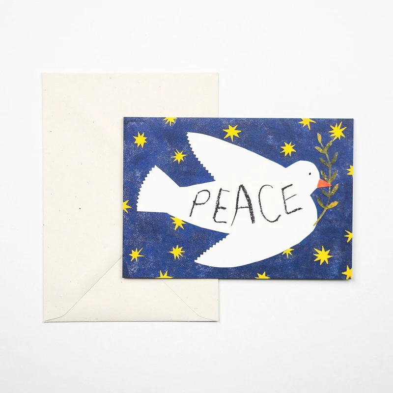 PEACE DOVE CARD