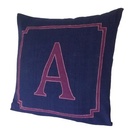 Navy Blue Euro shams, Bedroom Decor
