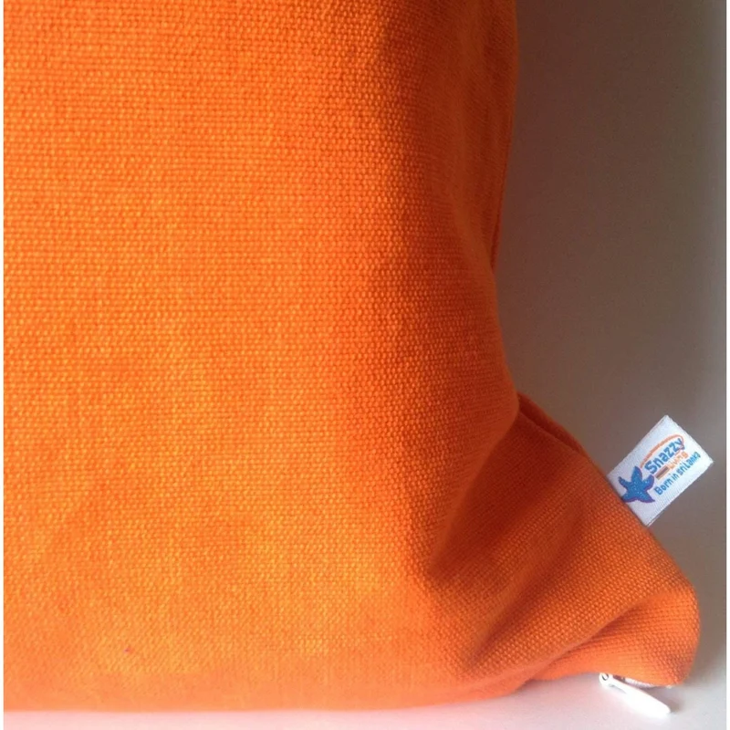 Personalized Orange Pillows for Teens