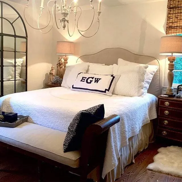 Monogram Diamond Pillow Shams