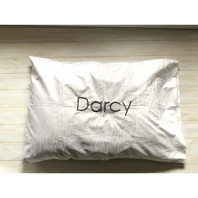 Personalized Name Bed Pillow Cases, 20x30 Pillow Covers