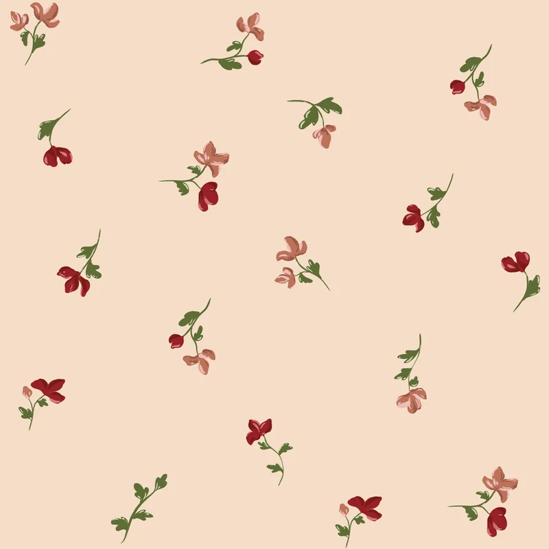 Dekornik Tapete Paris Blumen Streifen 50 x 280