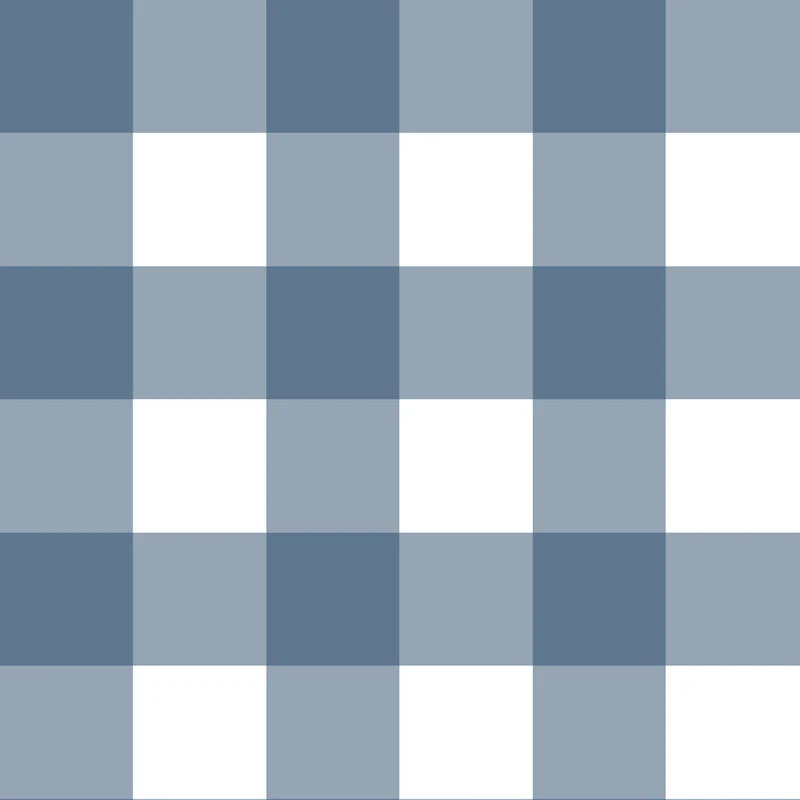 Dekornik Tapete Karo Classic Marine Blau Streifen 50 x 280