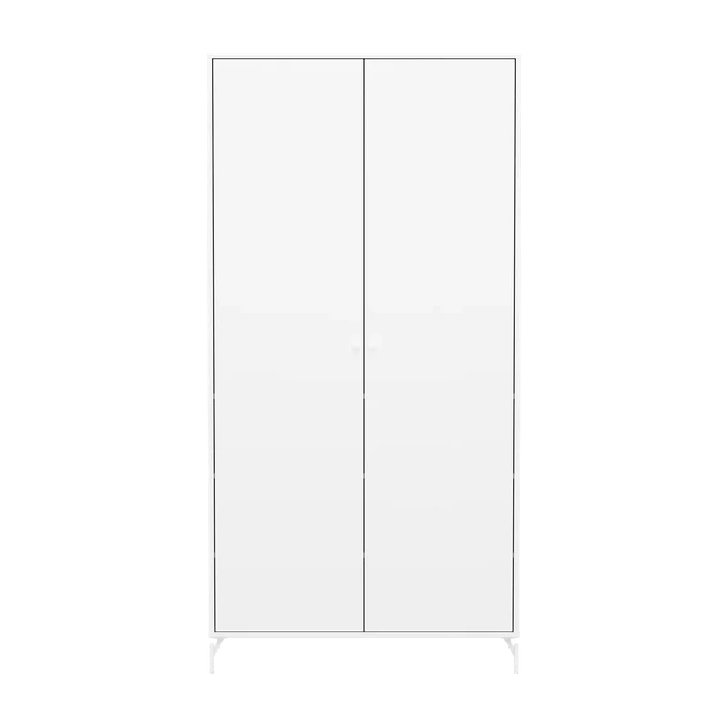 Flexa Saga Kleiderschrank, 2 Türen Weiss