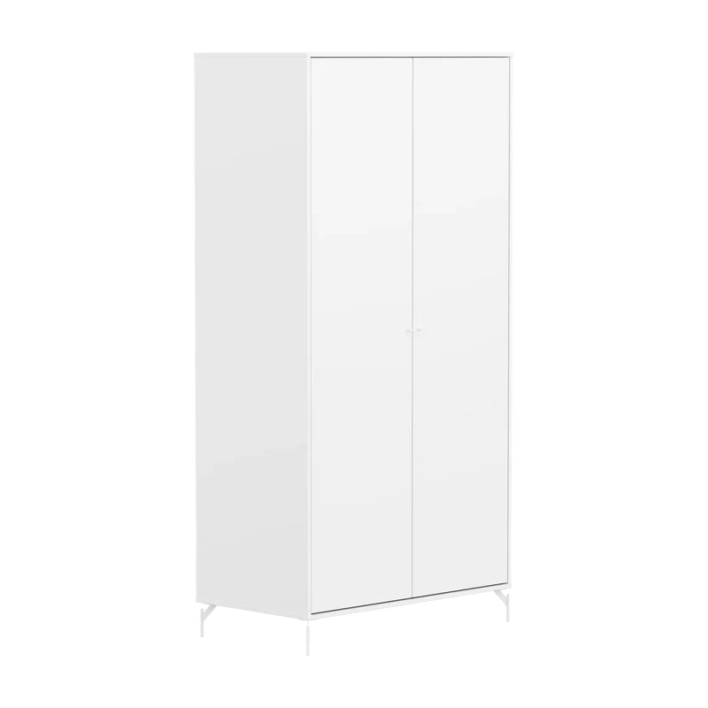 Flexa Saga Kleiderschrank, 2 Türen Weiss