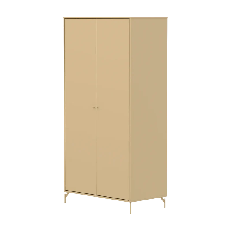 Flexa Saga Kleiderschrank, 2 Türen Sand