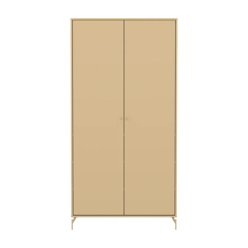 Flexa Saga Kleiderschrank, 2 Türen Sand