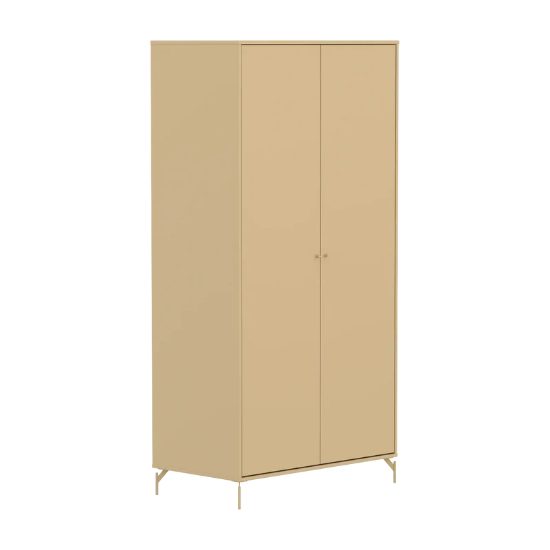 Flexa Saga Kleiderschrank, 2 Türen Sand