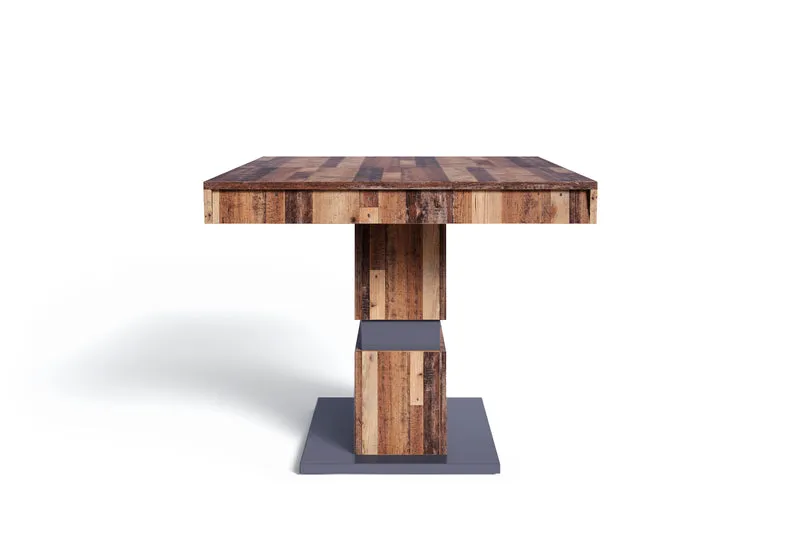 Esszimmertisch MATTHEW / Küchen-Tisch 160 cm mit Auszugsfunktion auf 215 cm / Auszugstisch Artisan Eiche, Light Atelier oder Old Wood / Esstisch ausziehbar mit Einlegeplatte / 160-215 x 90, H 75 cm
