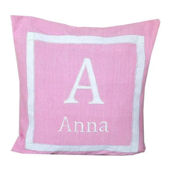 Nursery Monogrammed pillow, Baby pillows personalized, Monogram Throw Pillows, Baby Shower Gifts, 20x20