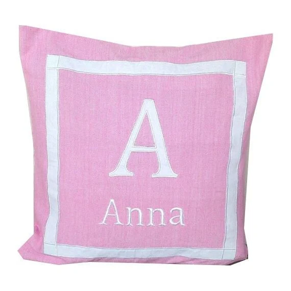 Nursery Monogrammed pillow, Baby pillows personalized, Monogram Throw Pillows, Baby Shower Gifts, 20x20