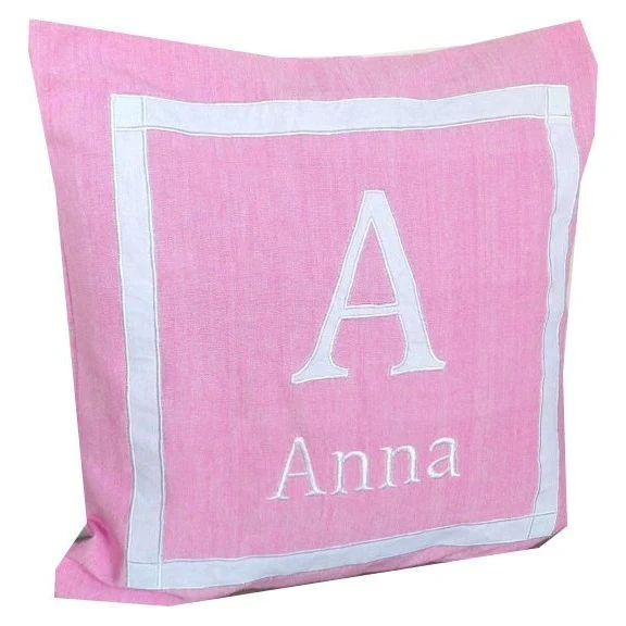 Nursery Monogrammed pillow, Baby pillows personalized, Monogram Throw Pillows, Baby Shower Gifts, 20x20