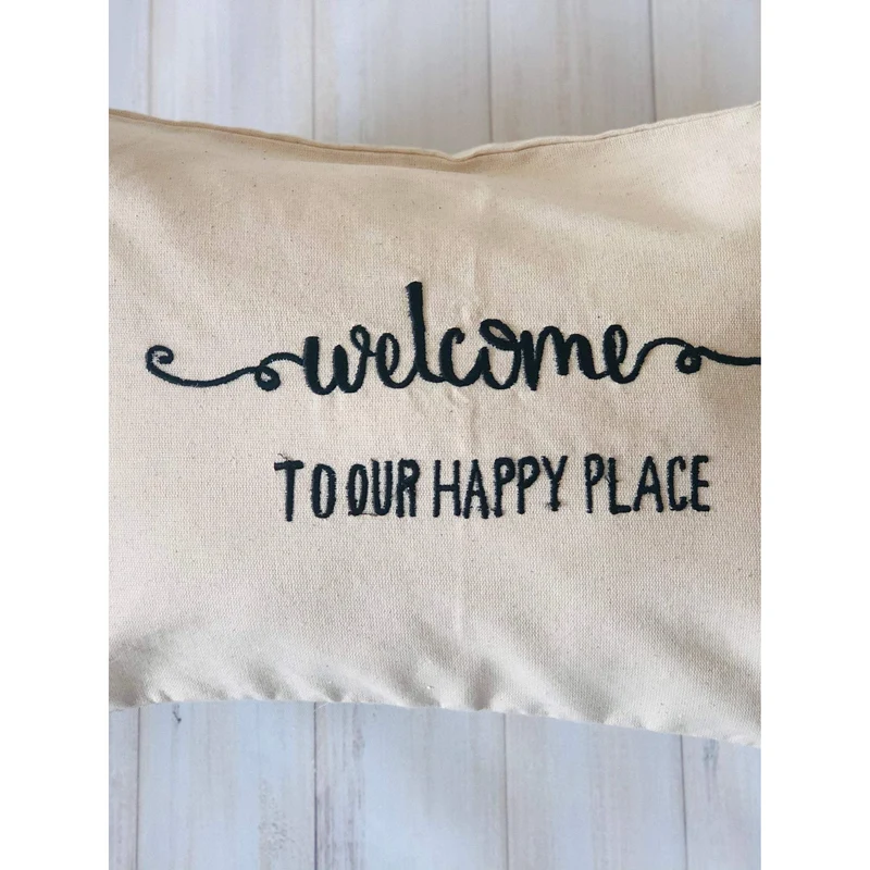 Cotton Pillows | Housewarming Pillow | Porch Pillow Cover | Zipper enclosure