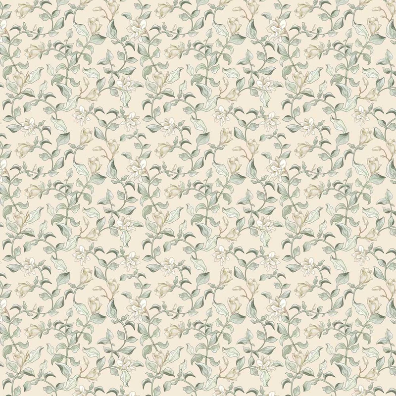 Dekornik Tapete Dreamy lillies bush Wallpapers Streifen 50 x 280