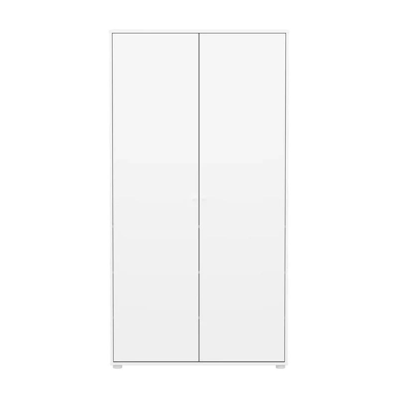 Flexa Saga Kleiderschrank, 2 Türen Weiss