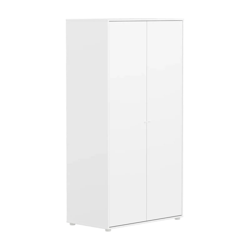 Flexa Saga Kleiderschrank, 2 Türen Weiss