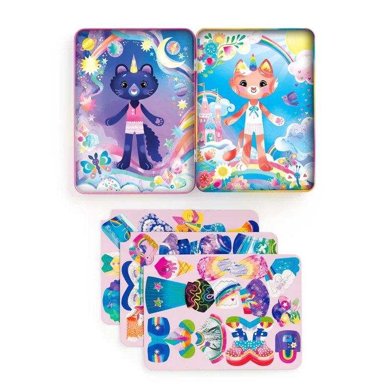 CAT-ICORN MAGNETIC DRESS UP SET (4 YEARS+)