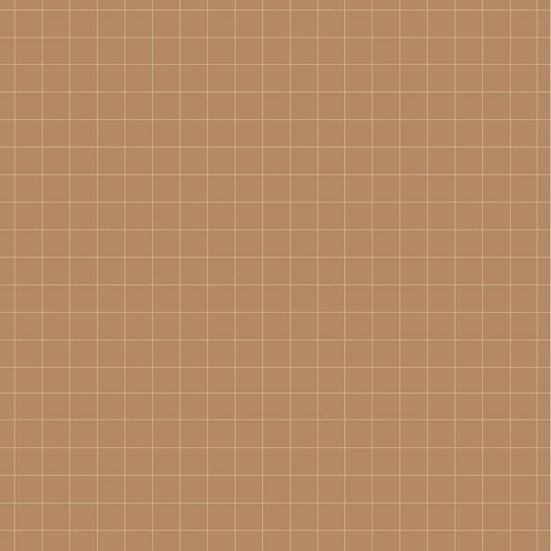 Dekornik Tapete Simple check pattern small cinnamon Streifen 50 x 280