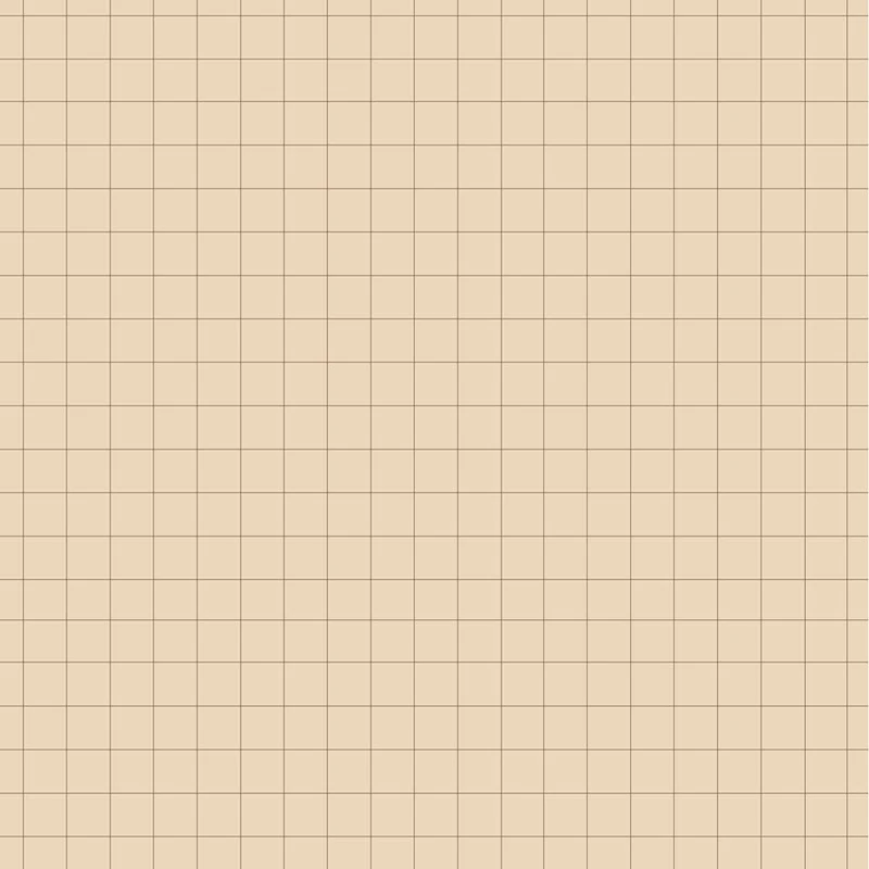 Dekornik Tapete Simple check pattern small ivory Streifen 50 x 280