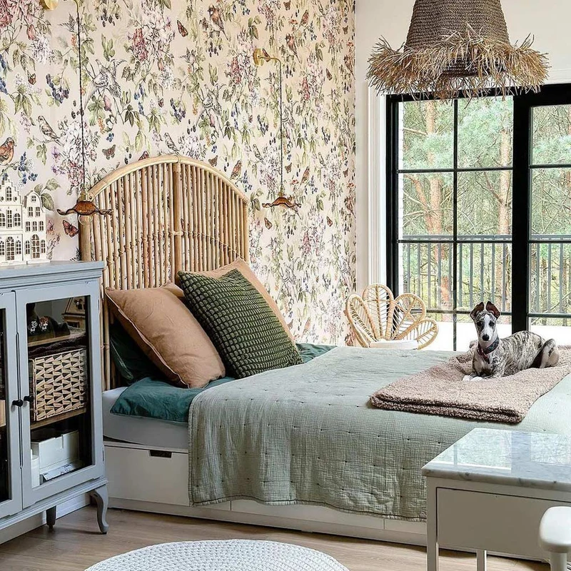Dekornik Tapete Secret Paradise Neutral Streifen 100 x 280