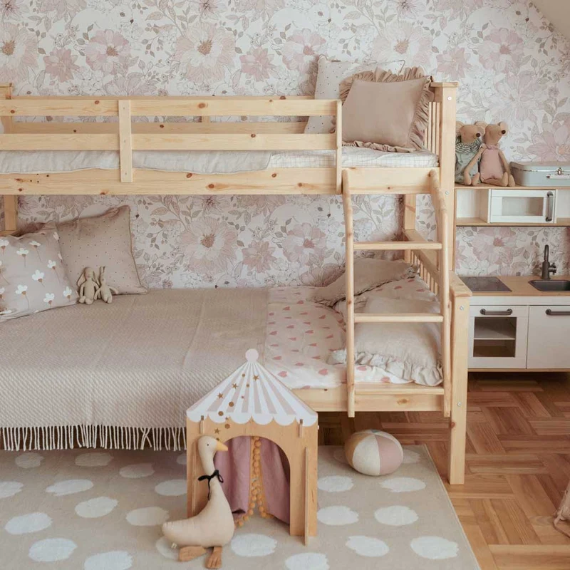 Dekornik Tapete Hide and Seek Hasen Streifen 100 x 280