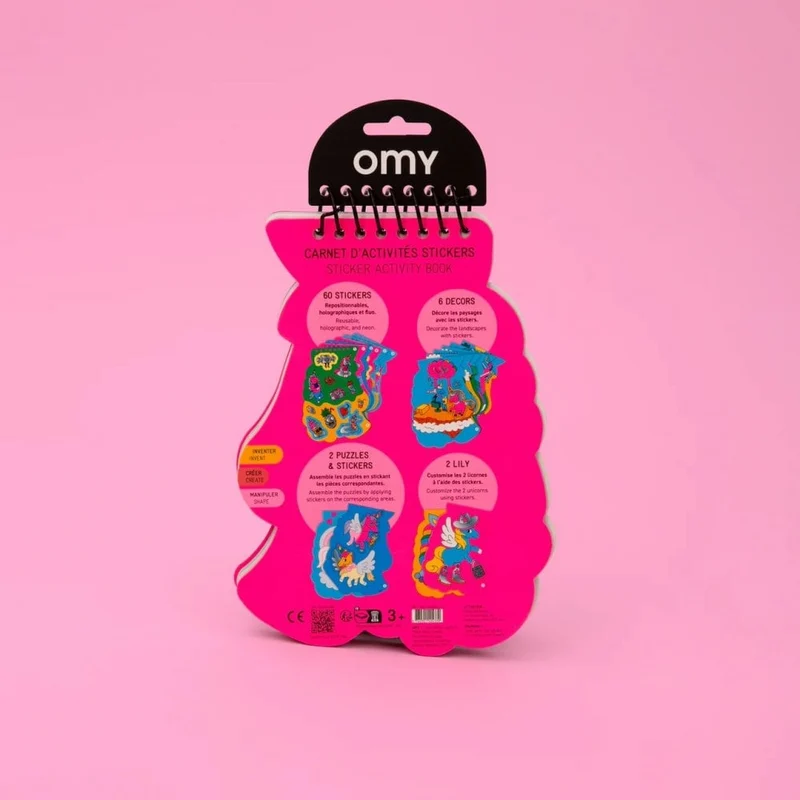 STICKER ACTIVITY BOOK - LILY (4 YEARS+)