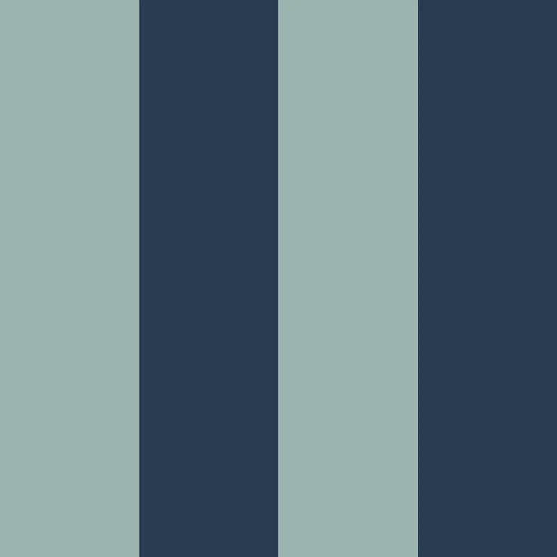 Dekornik Tapete Wide stripes 2 shades of blue Streifen 50 x 280