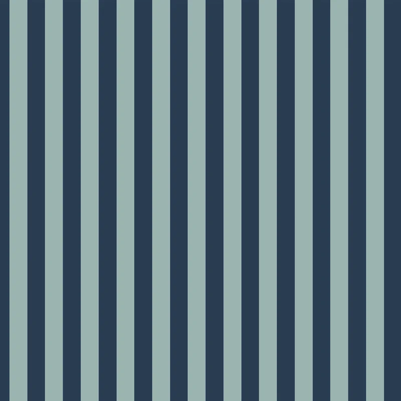 Dekornik Tapete Wide stripes 2 shades of blue Streifen 50 x 280