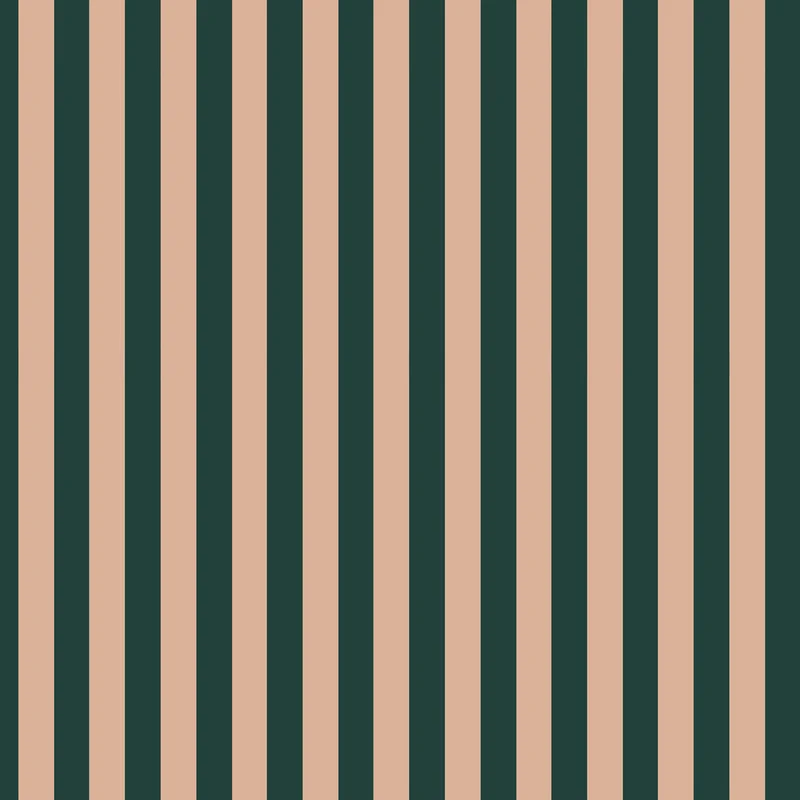 Dekornik Tapete Wide stripes royal green and pink Streifen 50 x 280
