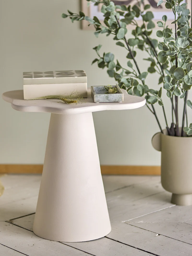 Table d'appoint Soller Nature Aluminium - Bloomingville