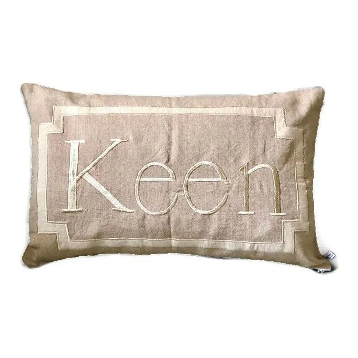 Personalized Gifts, Neutral Decor, Monogram Sofa Pillow Covers