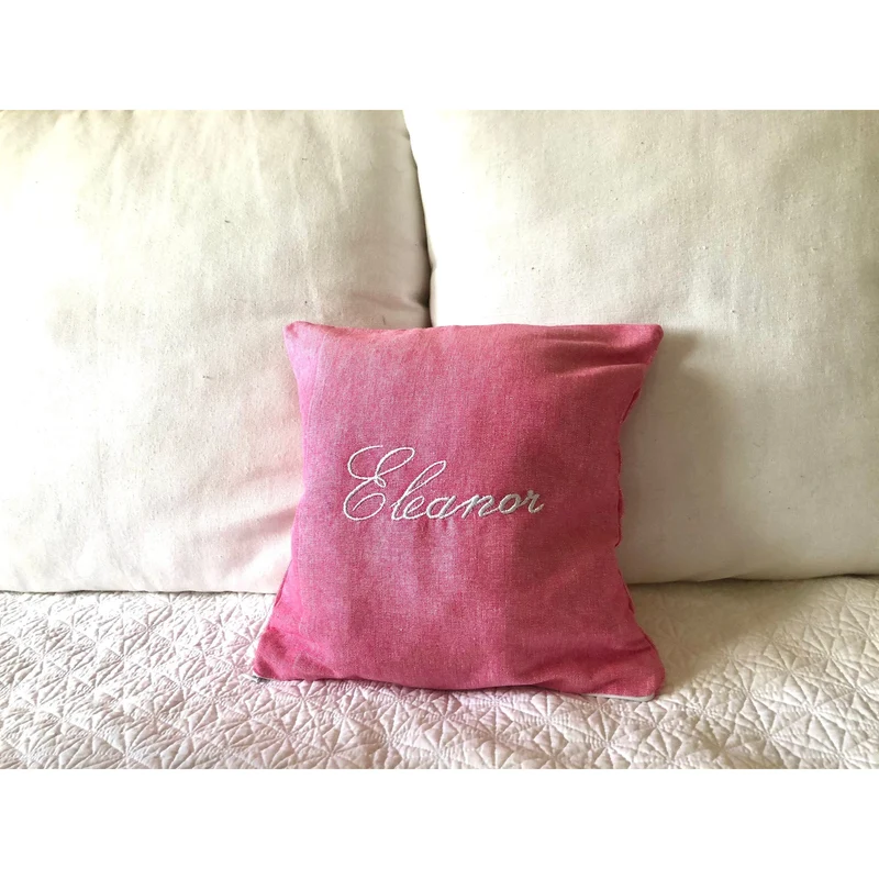 Personalized Gift, Gift For Women, Personalized Name Pillow Cover