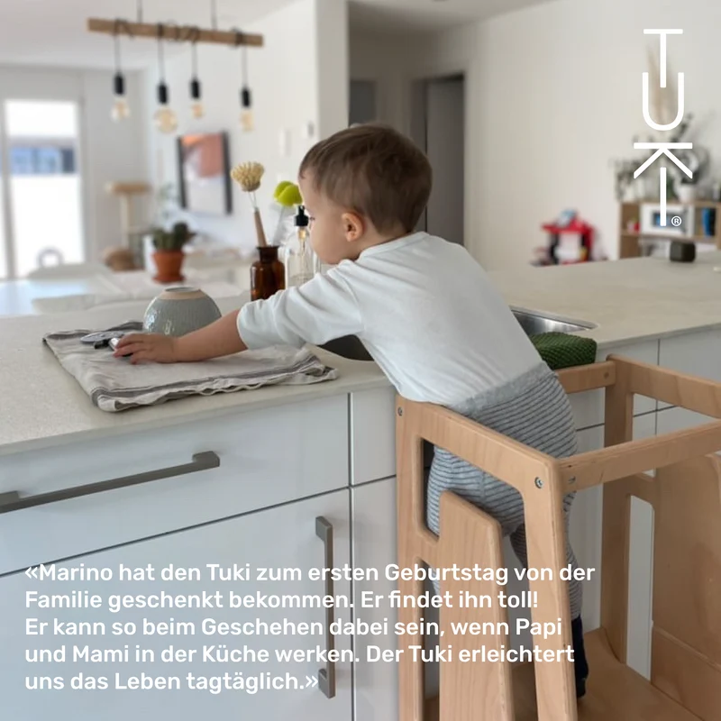Tuki Lernturm Schwarz