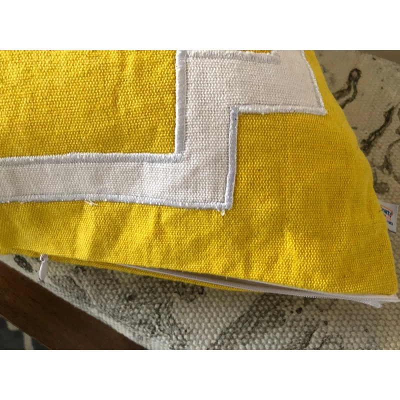 Monogram Sofa Pillow Covers, Monogrammed Pillows