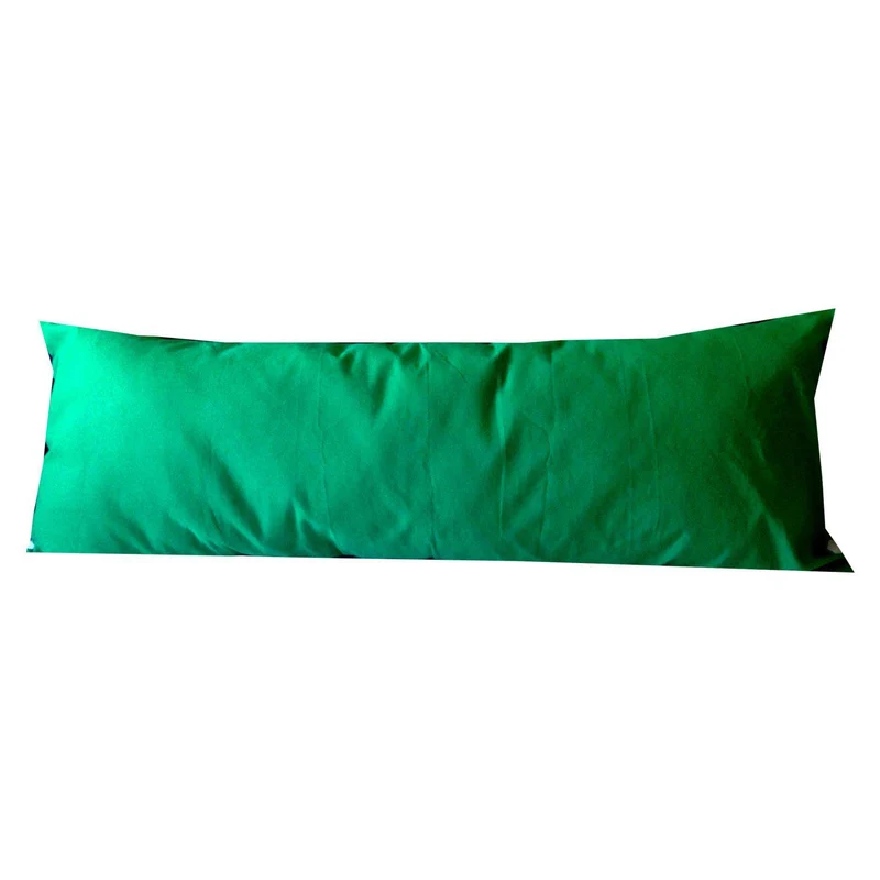 Green Long Body Pillow Cover, 20 x 54