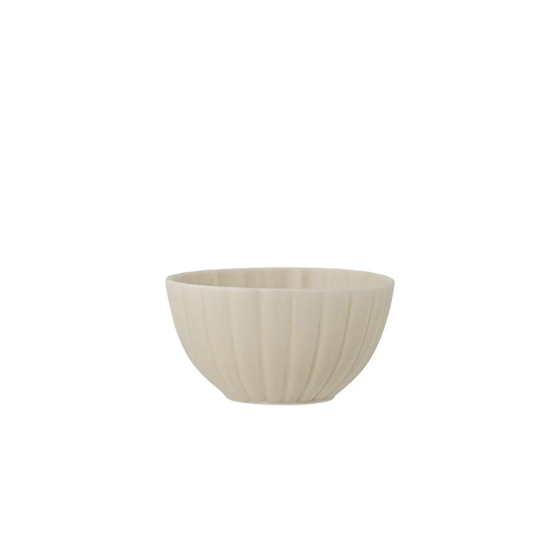 Bol en grès naturel D9xH5 cm 165 ml Latina- Bloomingville