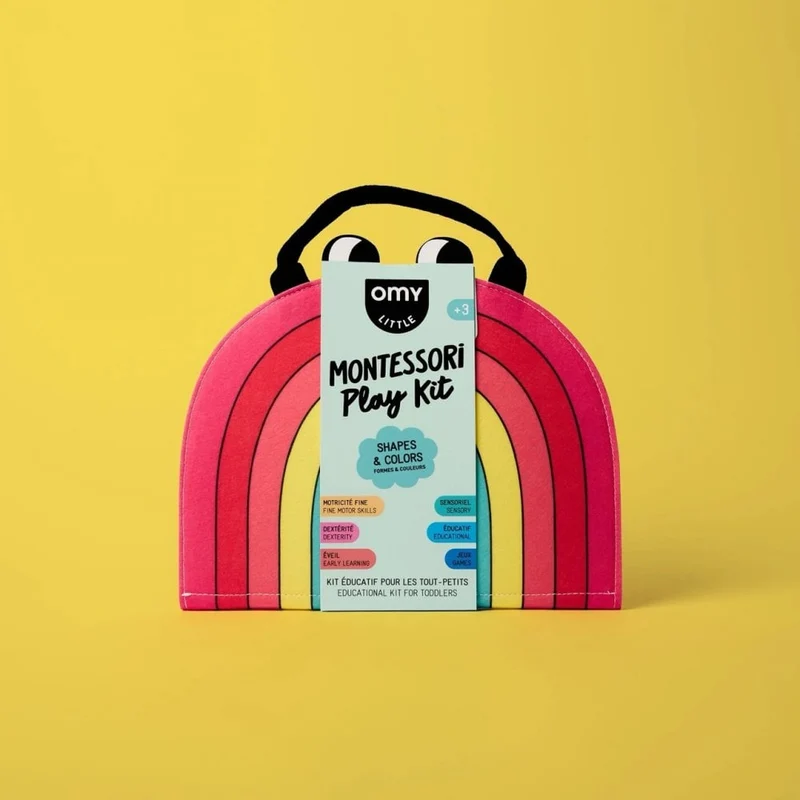 MONTESSORI PLAY KIT - SHAPES + COLOURS