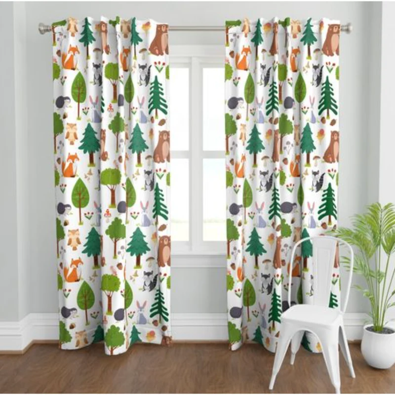 Animal Curtains & Drapes | Snazzyliving