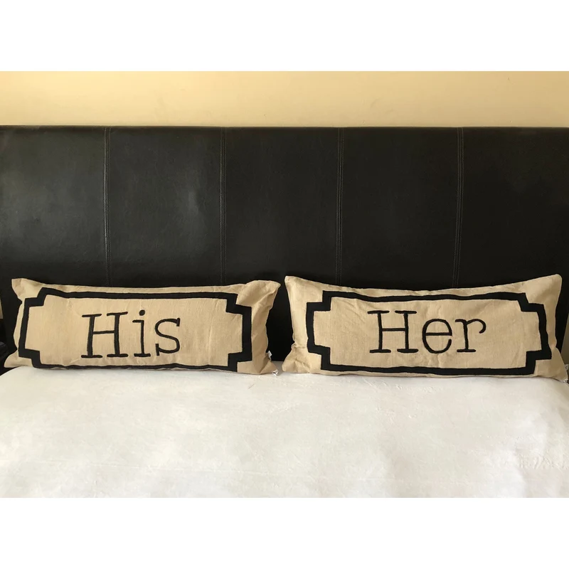 Wedding Gift, Couples pillows, Anniversary Pillow Cover