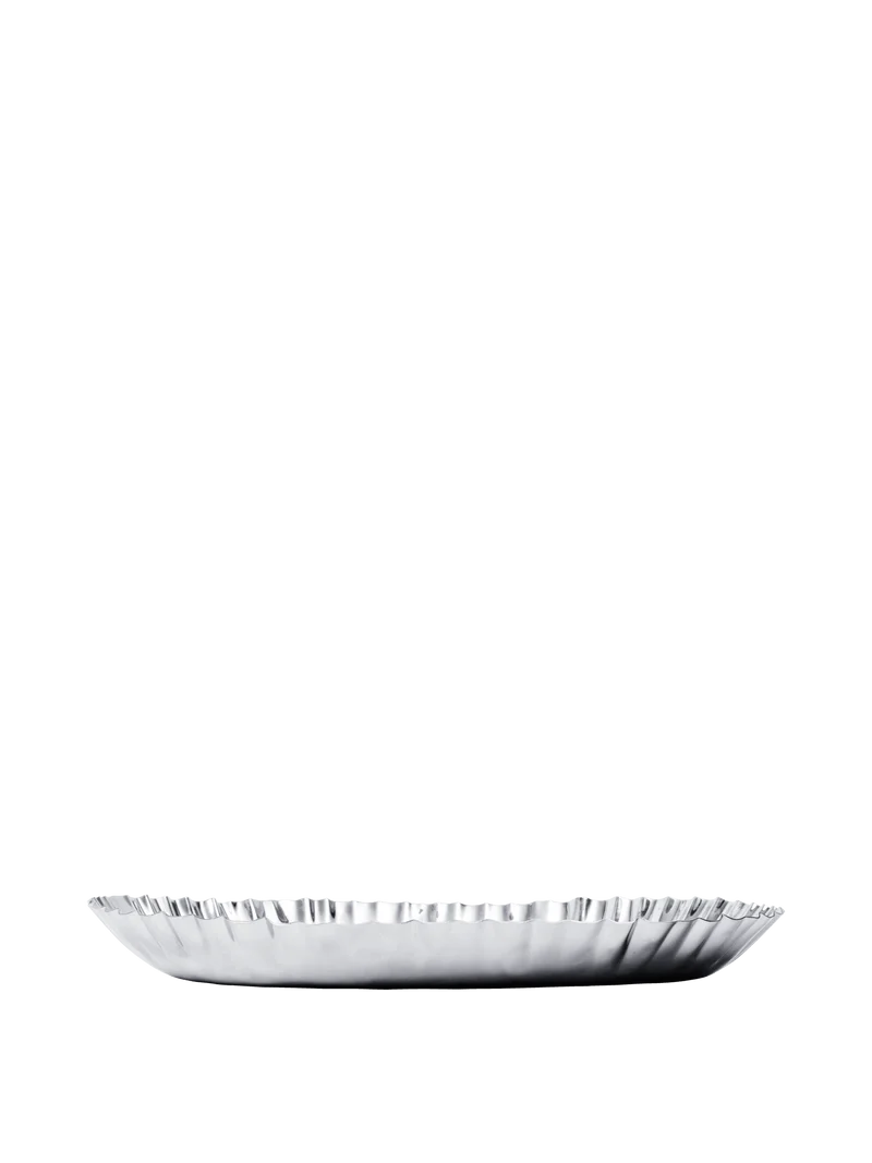 Plateau en acier inoxydable et miroir poli 35 cm Tydra - Ferm Living