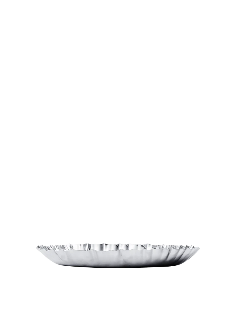 Plateau en acier inoxydable et miroir poli 28,5 cm Tydra - Ferm Living