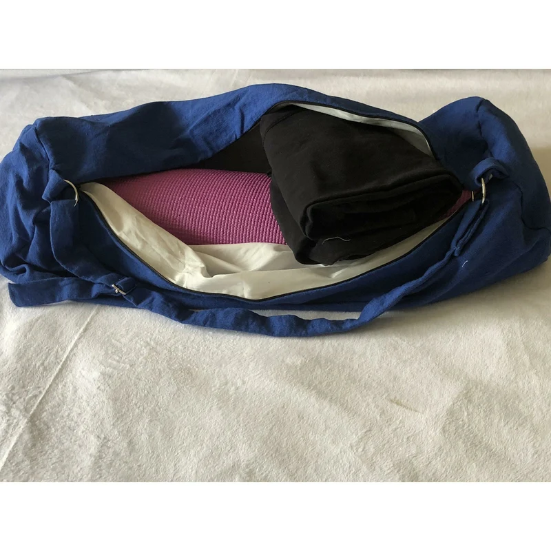 Yoga Mat Bag, Cotton Yoga Bag, Zipper Cotton Yoga bags