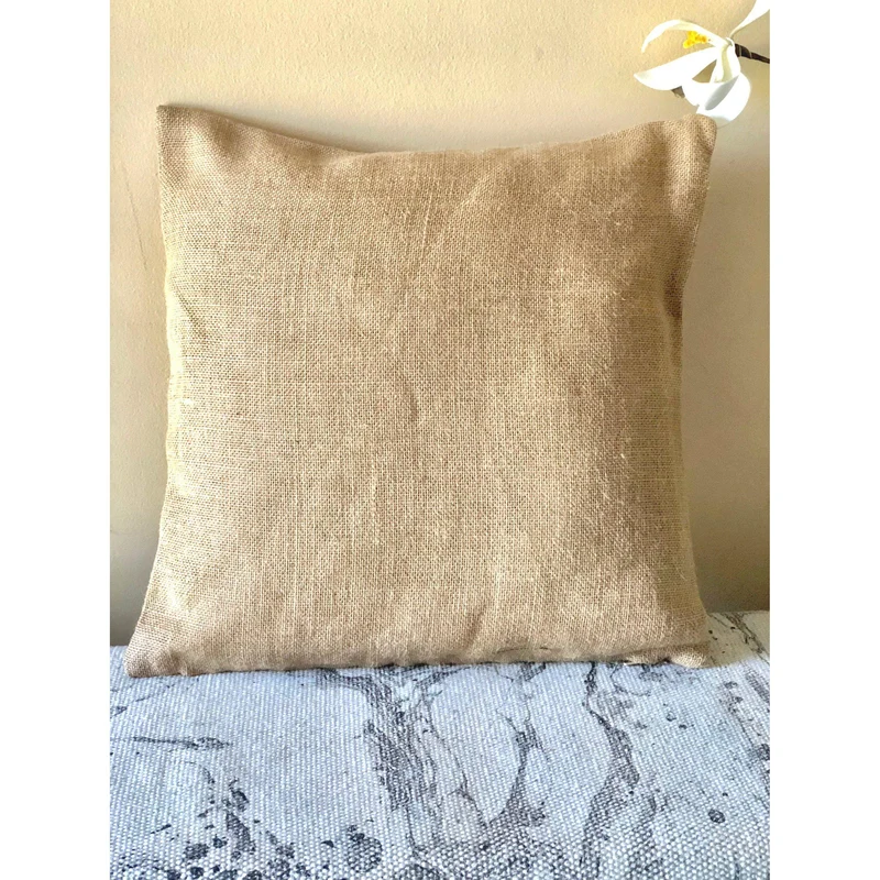 Home Sweet Home-Burlap Porch Pillows