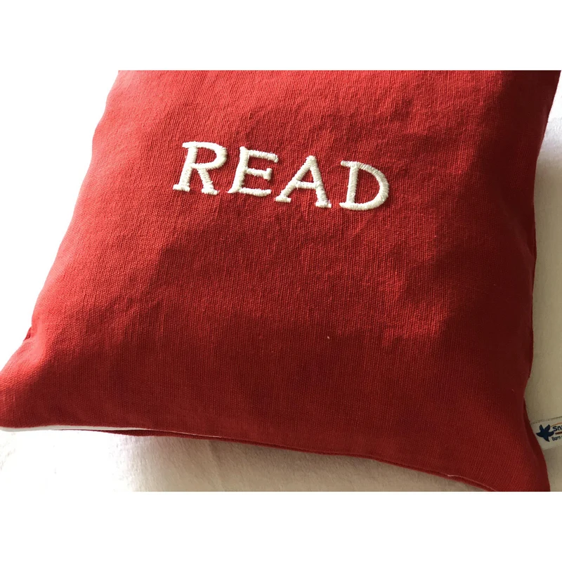 Read Pillows, Nursery Pillows, Baby Gifts, Word Pillows