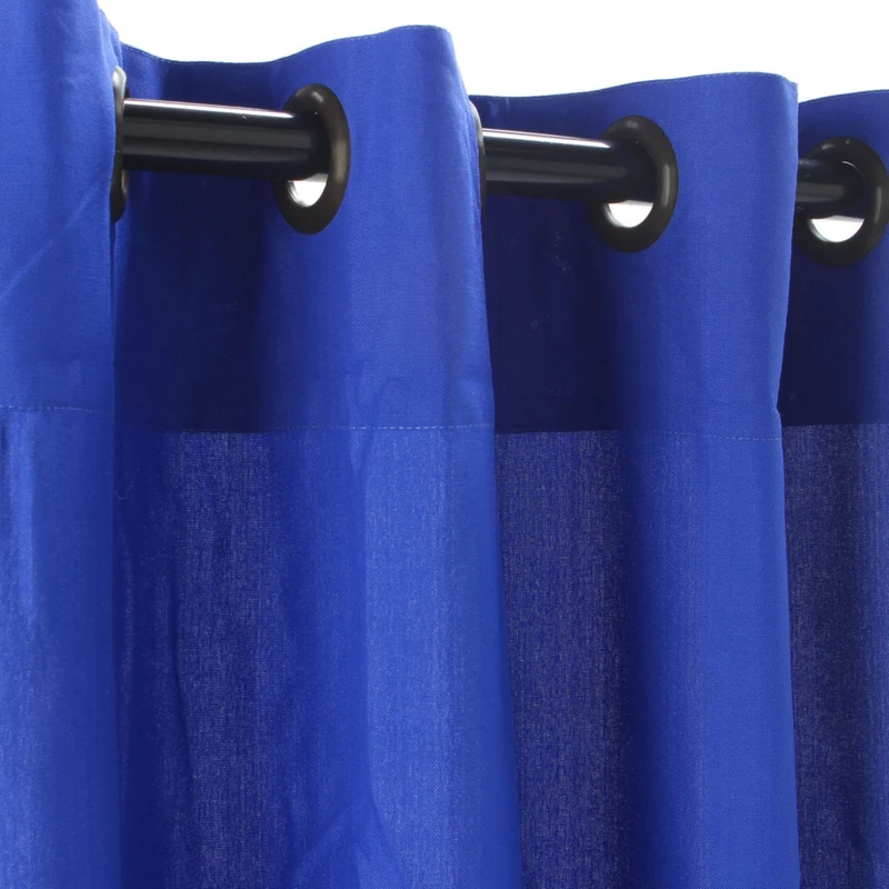 Blue Curtains, Blue Window Treatment