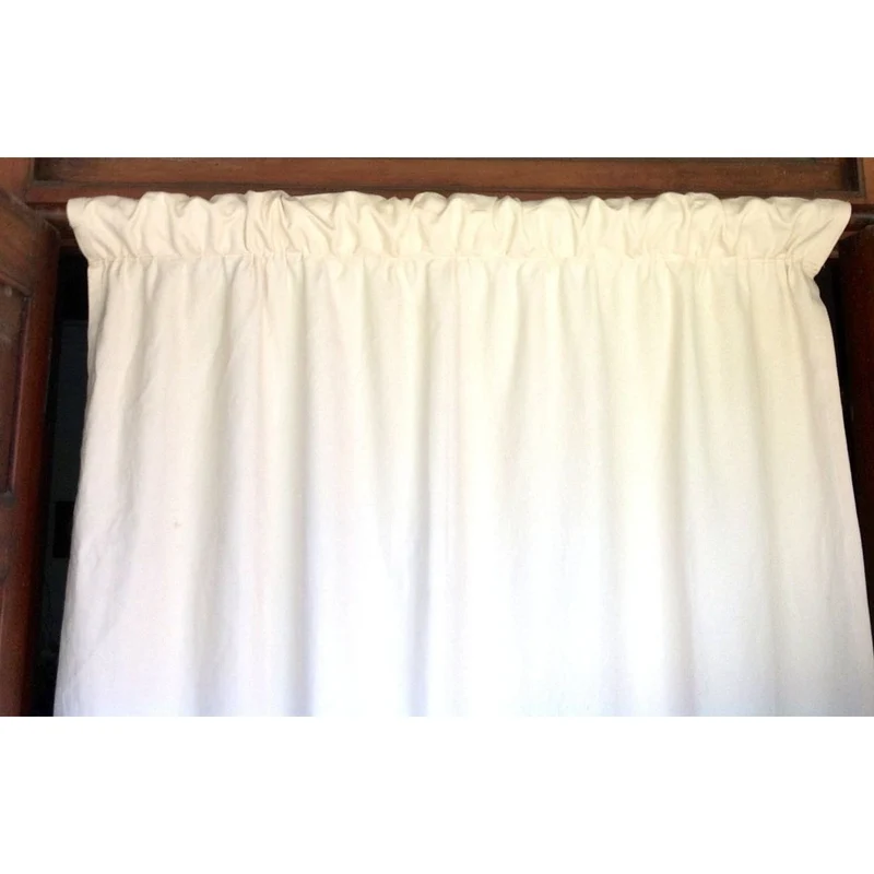 Drapes Rod Curtain Drape Panels Rod Pockets Drapes