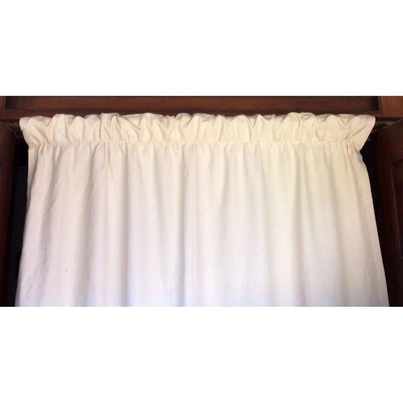 Drapes Rod Curtain Drape Panels Rod Pockets Drapes